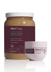 SPARITUAL天竺葵紅糖去角質霜228ml,1600元