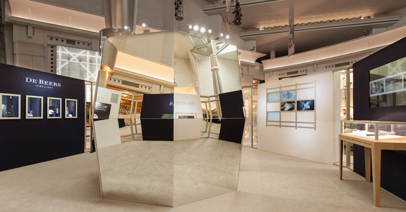 珠寶品牌De Beers全球巡迴特展「The Home of Diamonds Since 1888」,台灣首站。