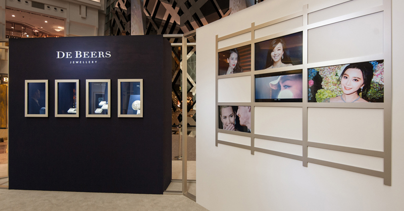 珠寶品牌De Beers全球巡迴特展「The Home of Diamonds Since 1888」,台灣首站。