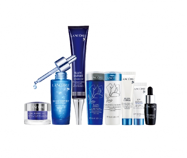 蘭蔻Lancôme 脈沖光美白精華30ml+鐳射光超淡斑精華50ml+鐳射光瞬白精華調理液(水潤型)50ml+鐳射光瞬白精華晚霜15ml+鐳射光瞬白精華活化乳(水潤型)15ml+清柔卸妝乳50ml+U