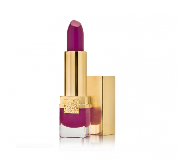 雅詩蘭黛Estée Lauder 純色晶灩極持色唇膏#60 Fuchsia Fever,3.8g/NTD950。