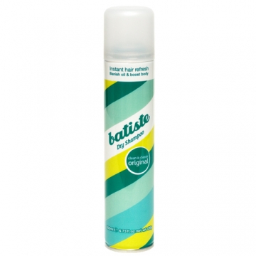 Batiste 秀髮乾洗噴劑,#經典清新,200ml,390元。