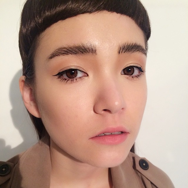 立體感眉毛也是決定臉部大小的關鍵。