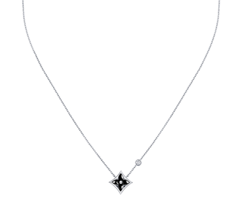 Star Blossom BB系列,黑色縞瑪瑙項鍊,85,000元。