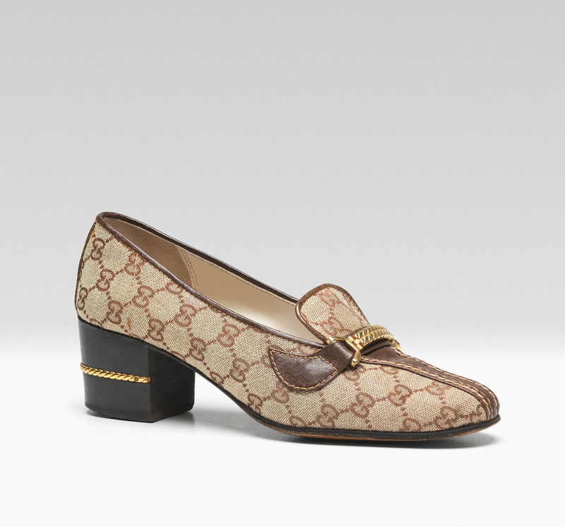 Gucci Museo 博物館內展出的復古女鞋。