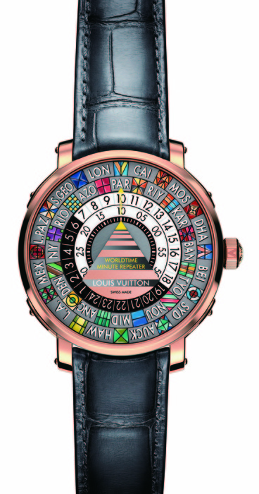 Louis Vuitton Escale 世界時間三問腕錶