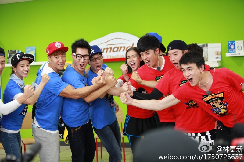 韓版、陸版《running man》成員大pk!