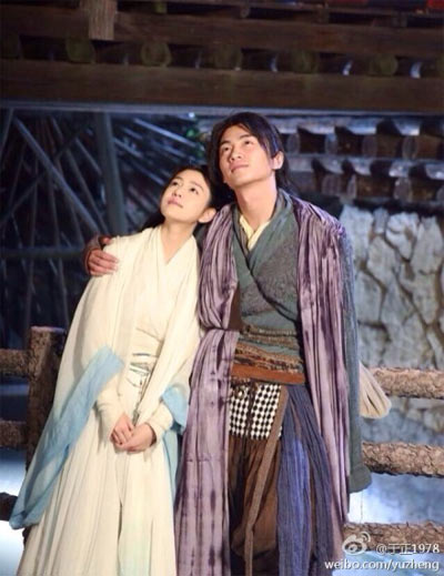 新熱播的陳妍希版《神雕》不知道有符合大家心目中的小龍女嗎?