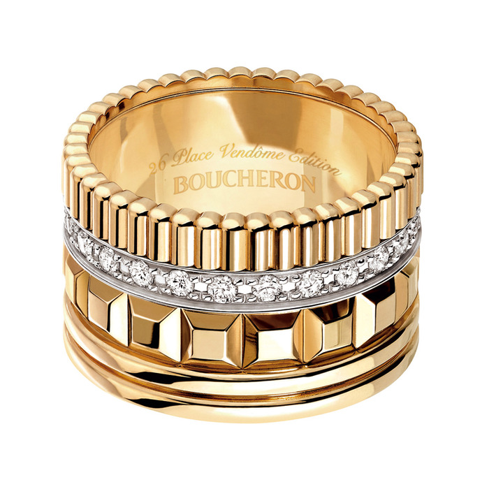 BOUCHERON-四點巴黎關鍵
黃K金鑽戒,
357,000