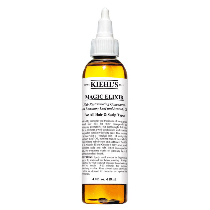 Kiehl's 迷迭香健康魔髮頭皮按摩油,800元。